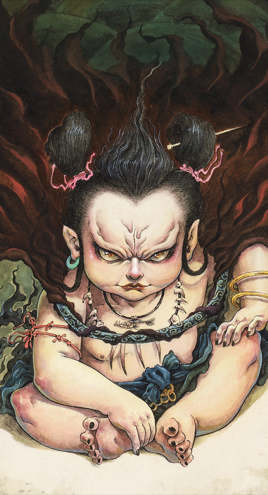 民间传说中的10大"山精野怪",山魈,人首蛇上榜