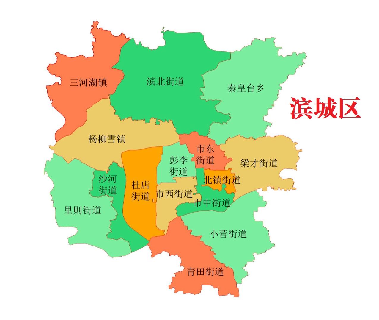 山东省滨州市各县区介绍