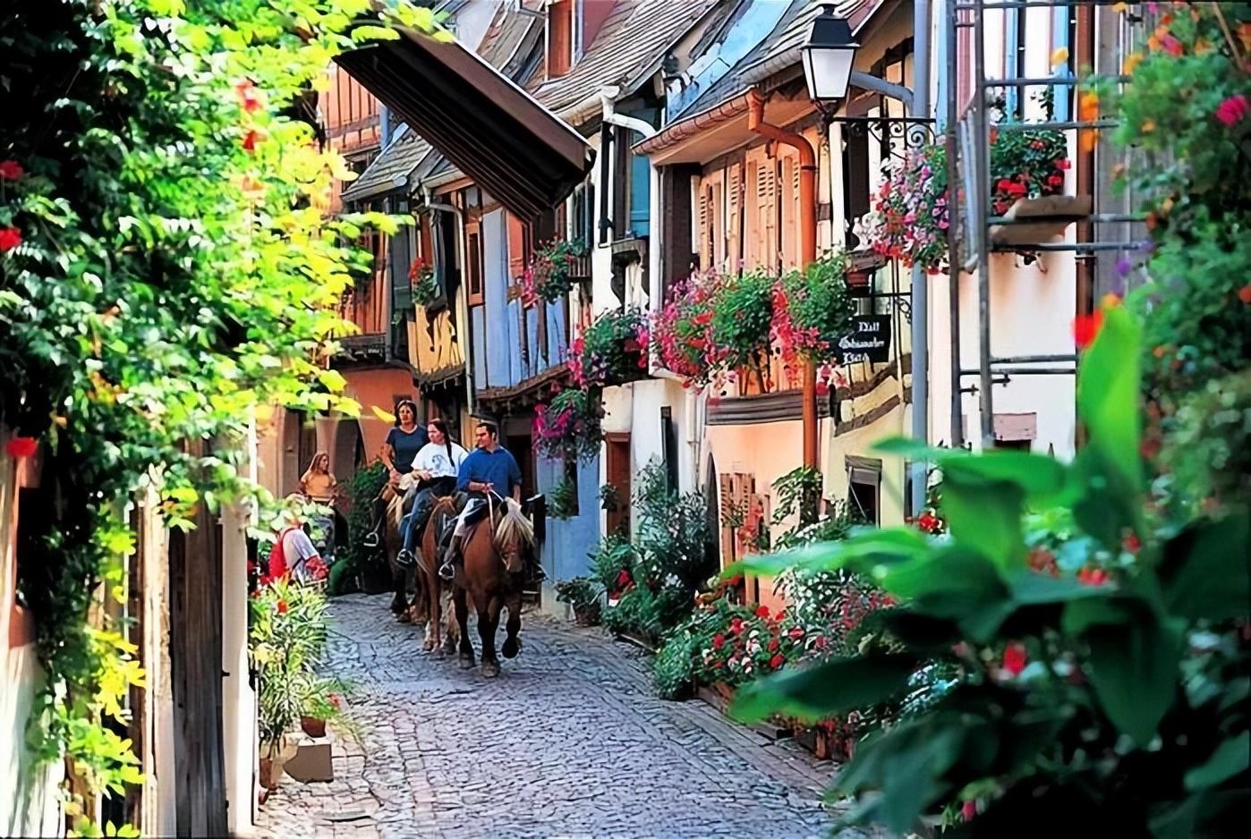 世界最美小鎮系列:法國埃圭斯海姆(eguisheim)