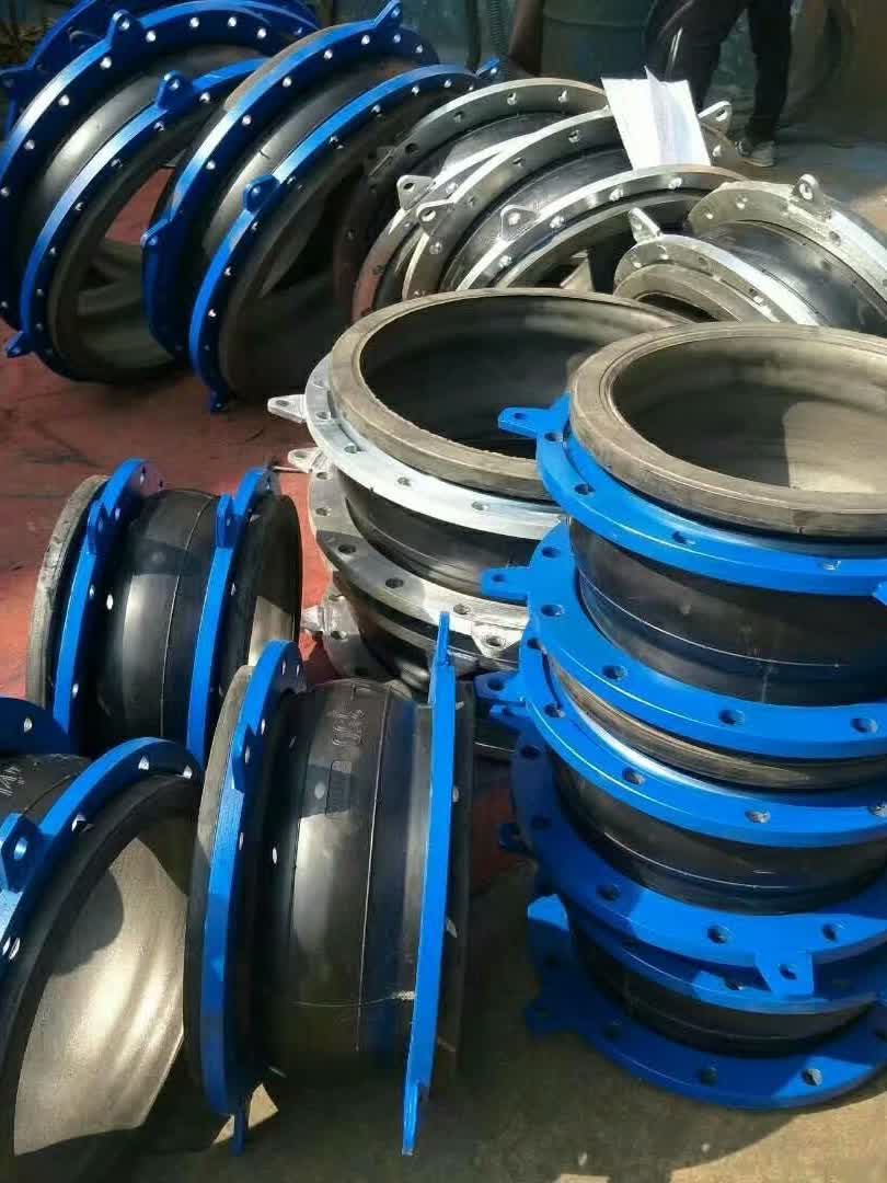 橡胶软连接 软接头 法兰式柔性避震喉膨胀节