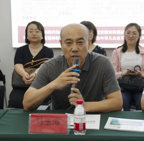 呼和浩特职业学院教务处党支部书记马玉海一行到圣纳科技参观交流