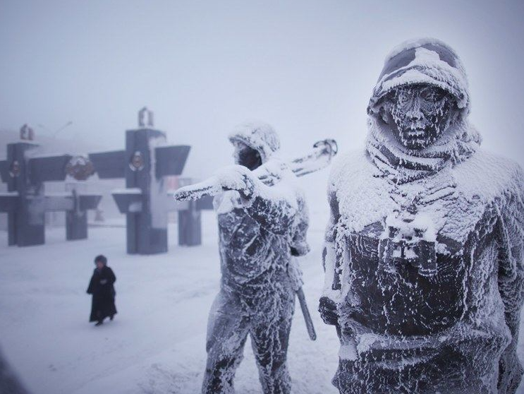 全球最冷城市30万人活在71极寒皮肤暴露就会冻伤