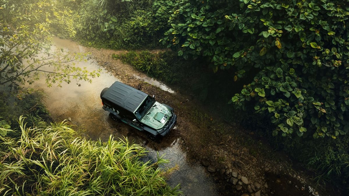 猛兽进化制霸全场,24款bj40雨林穿越,极限越野并非全部