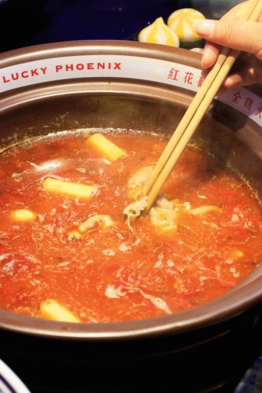 吃u优选美食探店分享:大连新晋国潮火锅店@红花喜凤时尚火锅