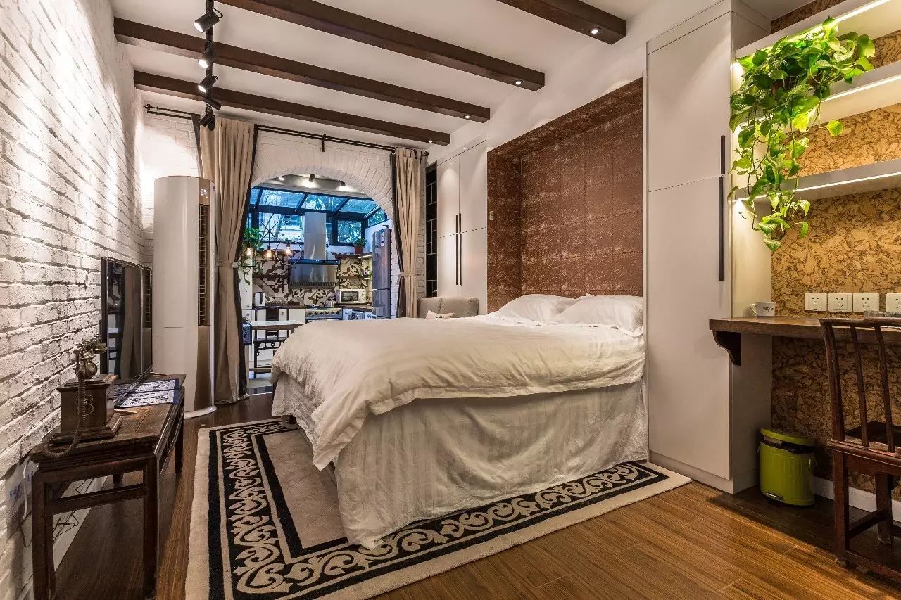 40平方一居室梦幻风格装修效果图