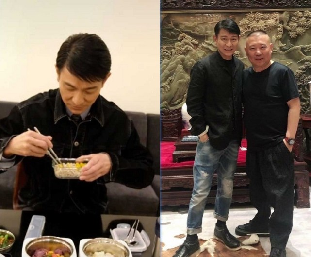 刘德华与郭德纲罕见同框,两人站一起似同龄人,天王保养的真不错