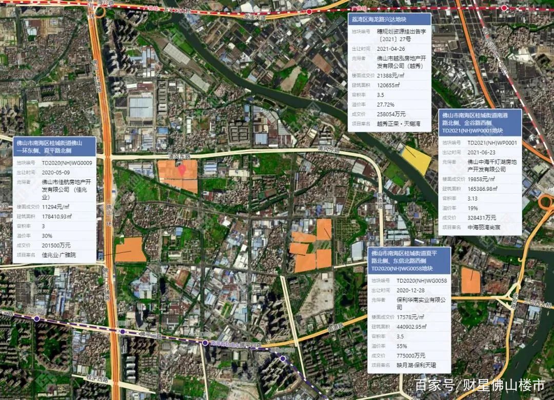 最后一天，桂城卖地50亿救市！佛山2021年卖地收入880亿，历史第三