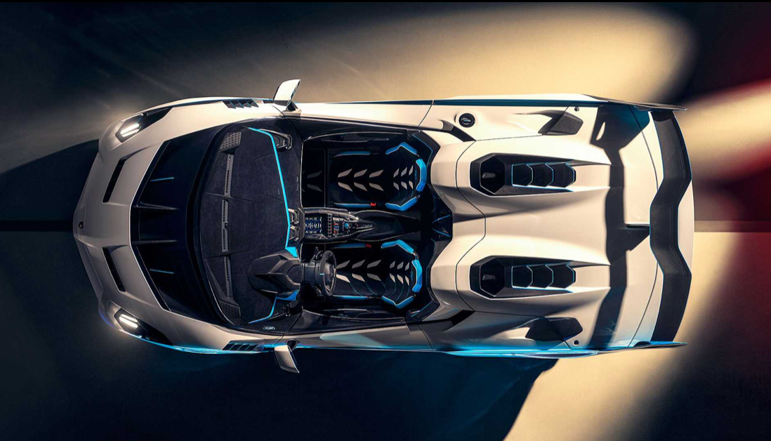 兰博基尼sc20 speedster官图发布 最接近赛车的敞篷超跑