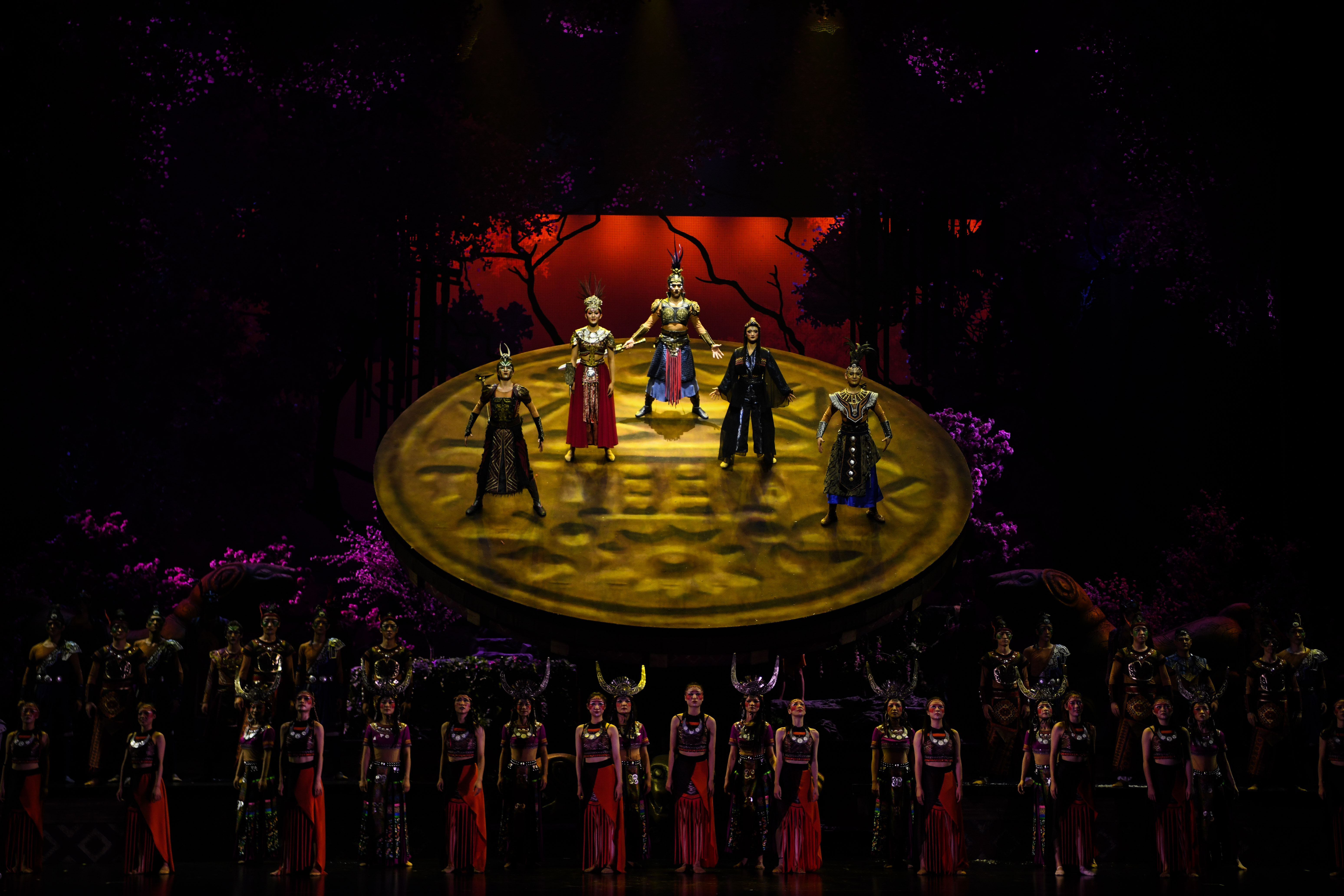 大型巴文化情景史诗剧《梦回巴国》首演(2)