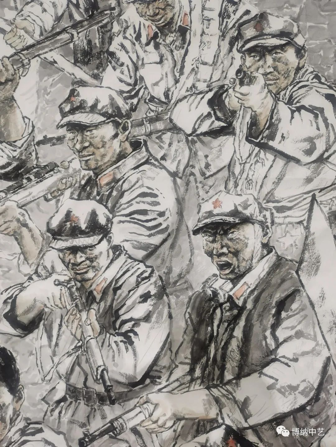 王晓银大型西路军主题美术作品《西路军血战永昌》创作纪实