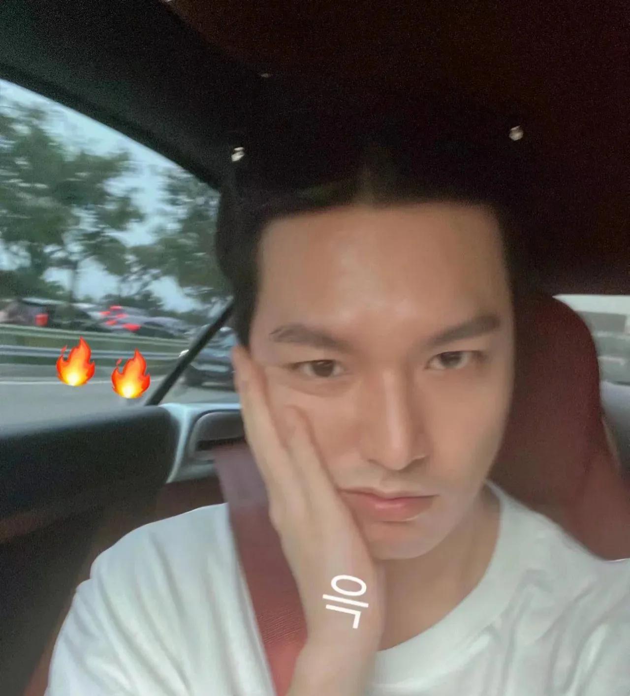 36岁李敏镐近况曝光,脸部浮肿出现大叔感,被粉丝包围人气不减