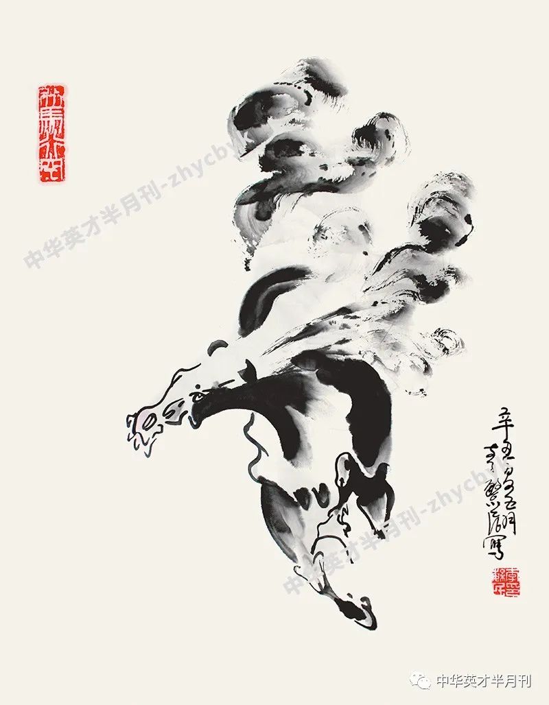 名家|李繁民:画马走笔新时代 扬鬃奋蹄新征程