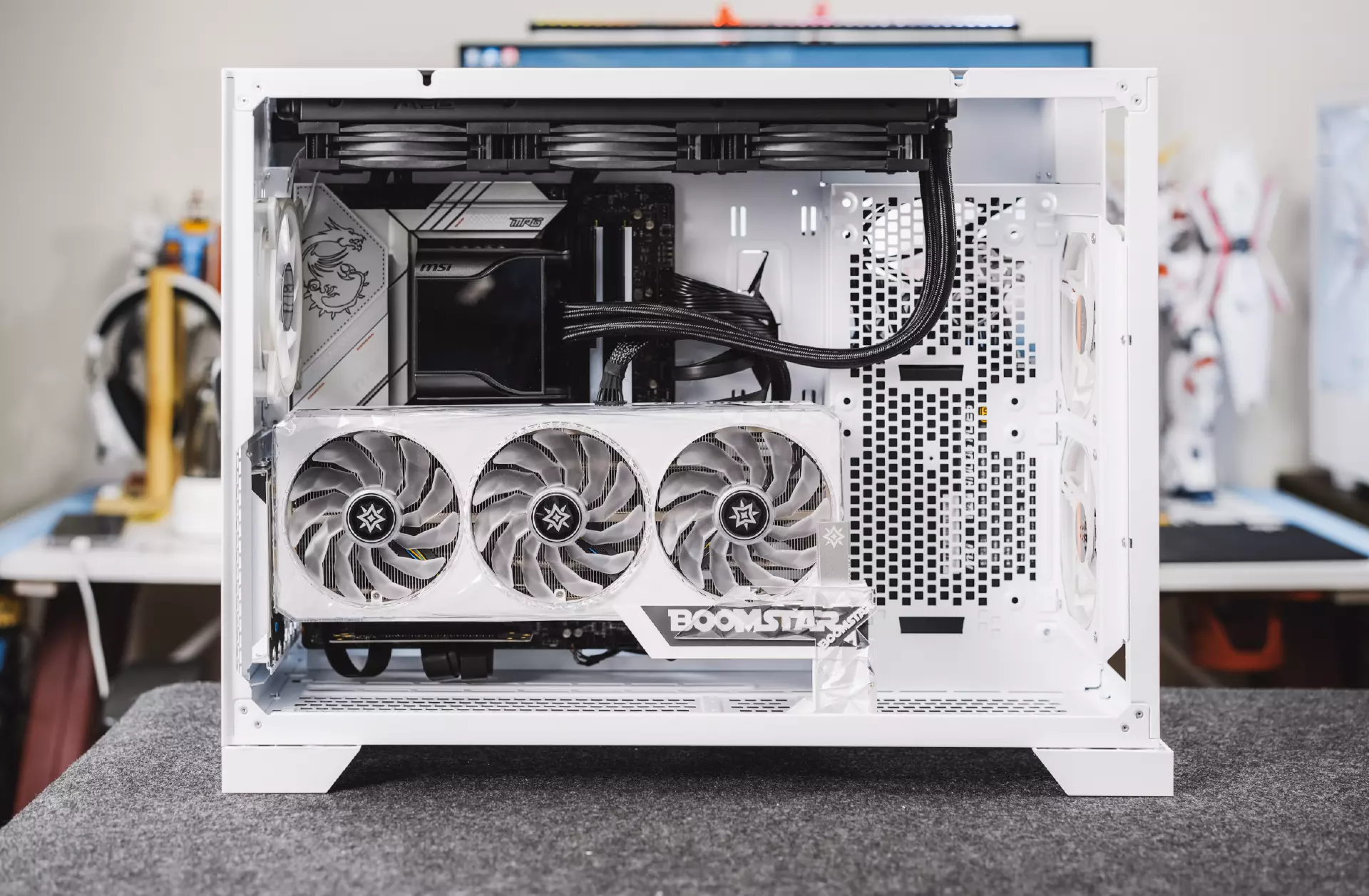 长城海王星t9w装机体验500元的纯白海景房机箱表现如何