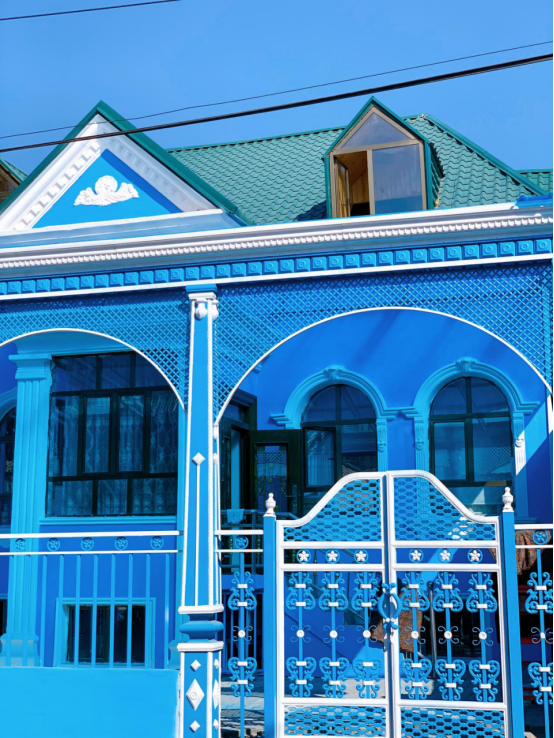 伊犁老街记忆藏在新疆的伊犁蓝小镇