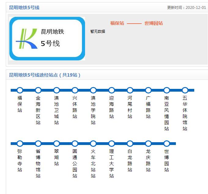 昆明地铁4号线走向图图片