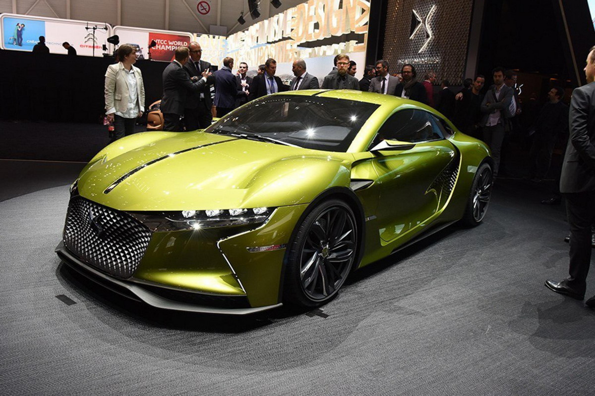 颜值不输法拉利,造型低趴,e-tense performance概念车官图公布