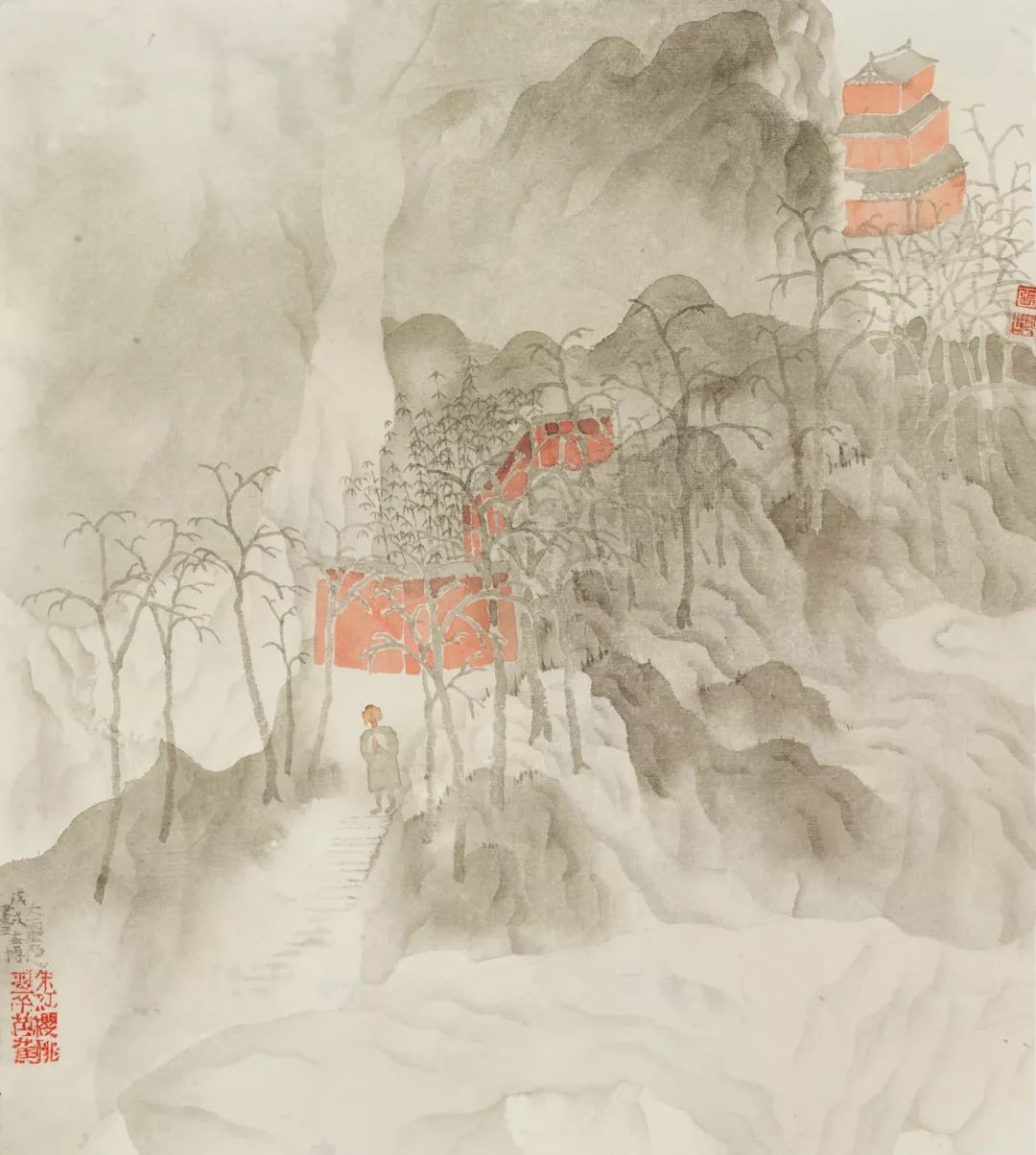 张世博国画水墨画作品欣赏