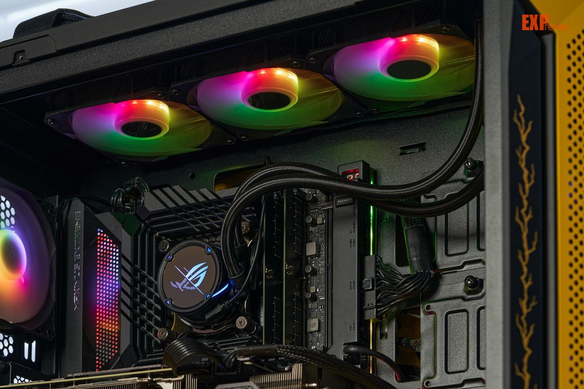 rog strix lc 飞龙 ii 360 argb一体式水冷评测:散热效能出众