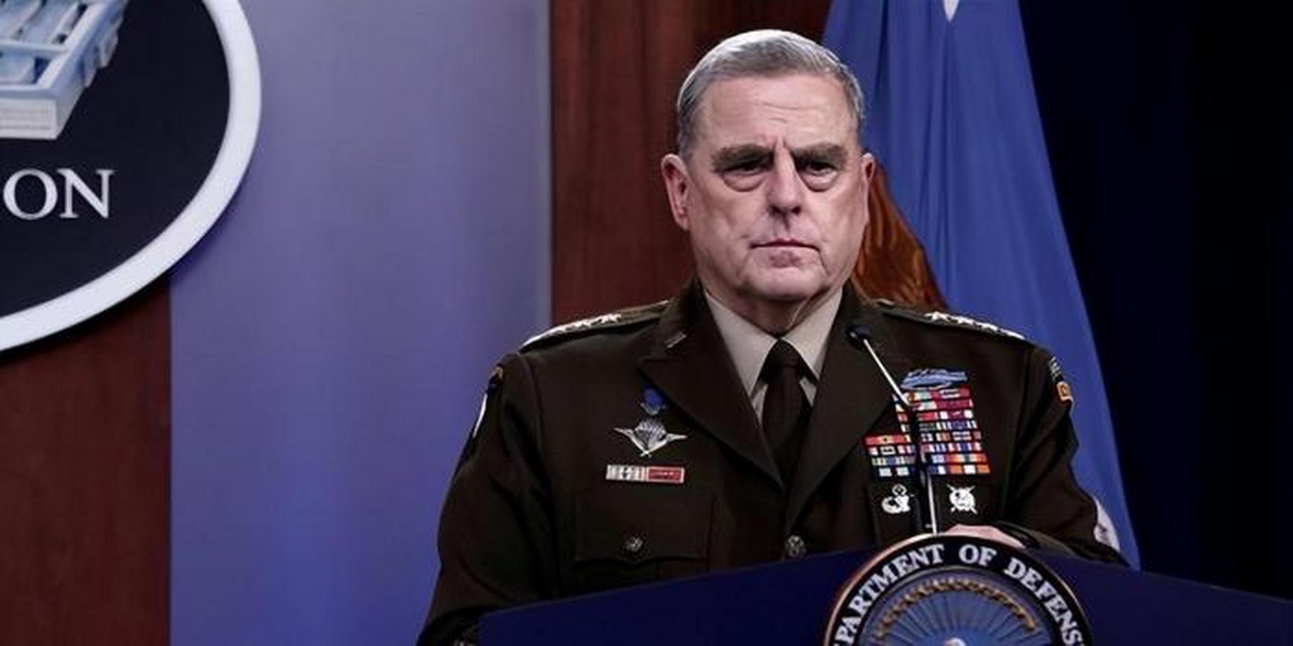 目前美军最高将领是马克·米利,马克·米利是美军的