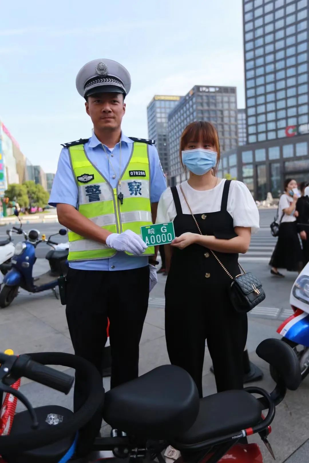 免費!銅陵市電動車8個上牌點今日啟用