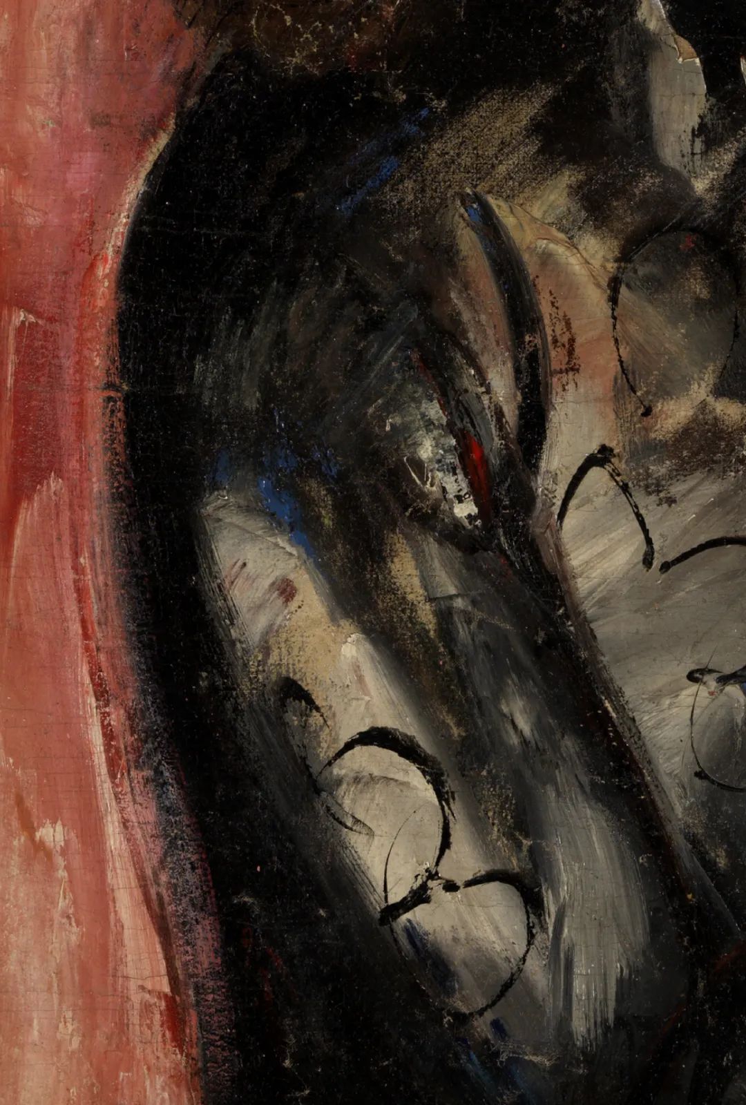 馆长说经典|黑衣女青年像 苏天赐