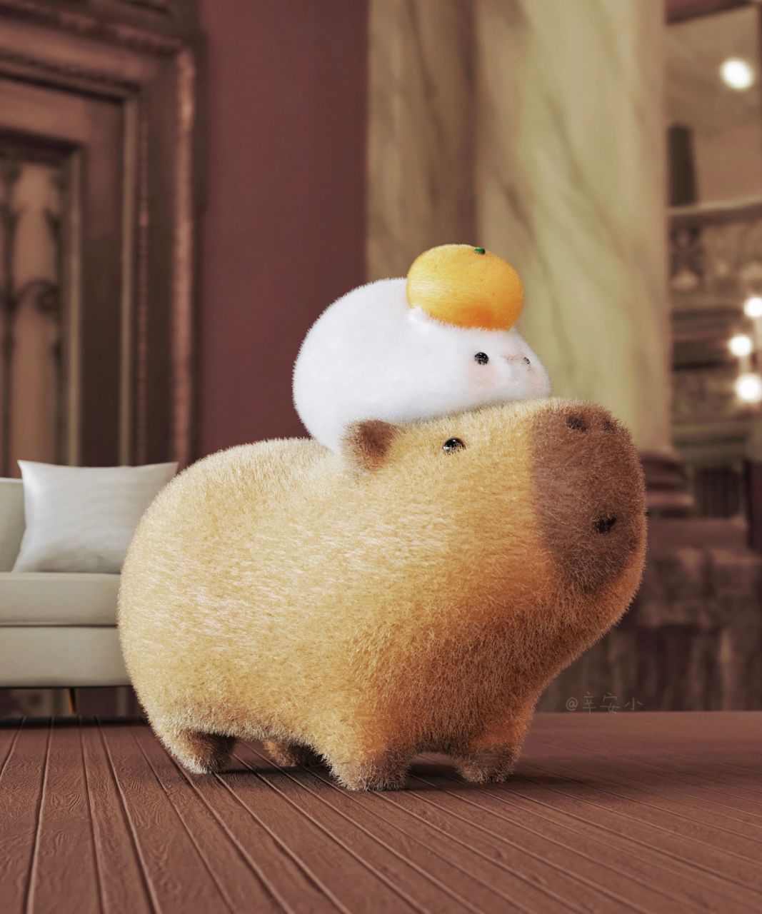 水豚君|卡屁巴拉我死了活着都还行 应小可爱们要求!