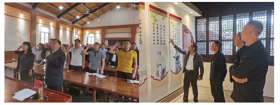 兴化市大垛镇:"主题党日"活动走进特色田园乡村