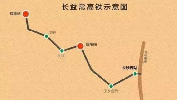 常德四条高铁线路图图片