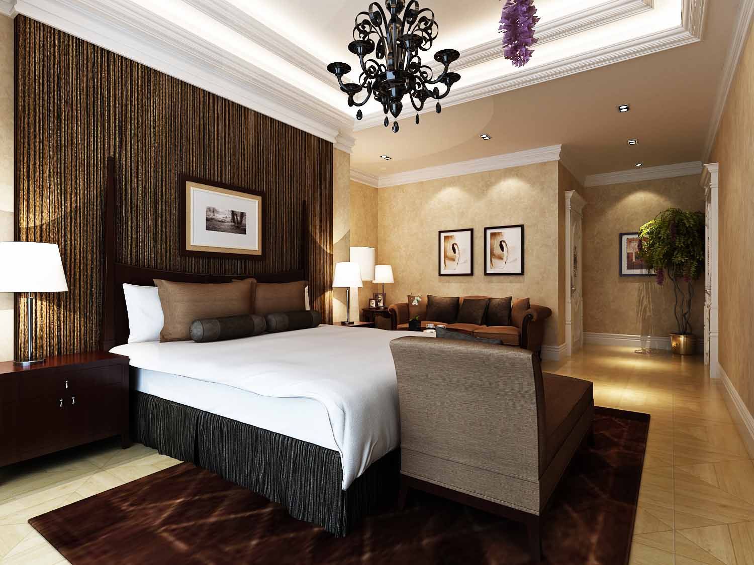 「鹏晨装饰」信德华府120平现代简约风格装修效果图