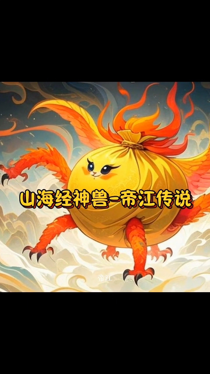 山海经神兽-帝江的传说