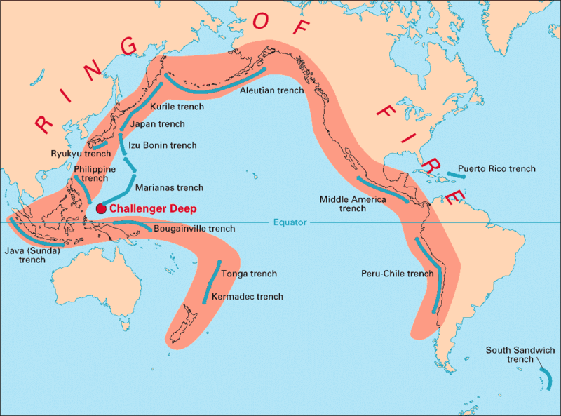 美国火山分布图图片