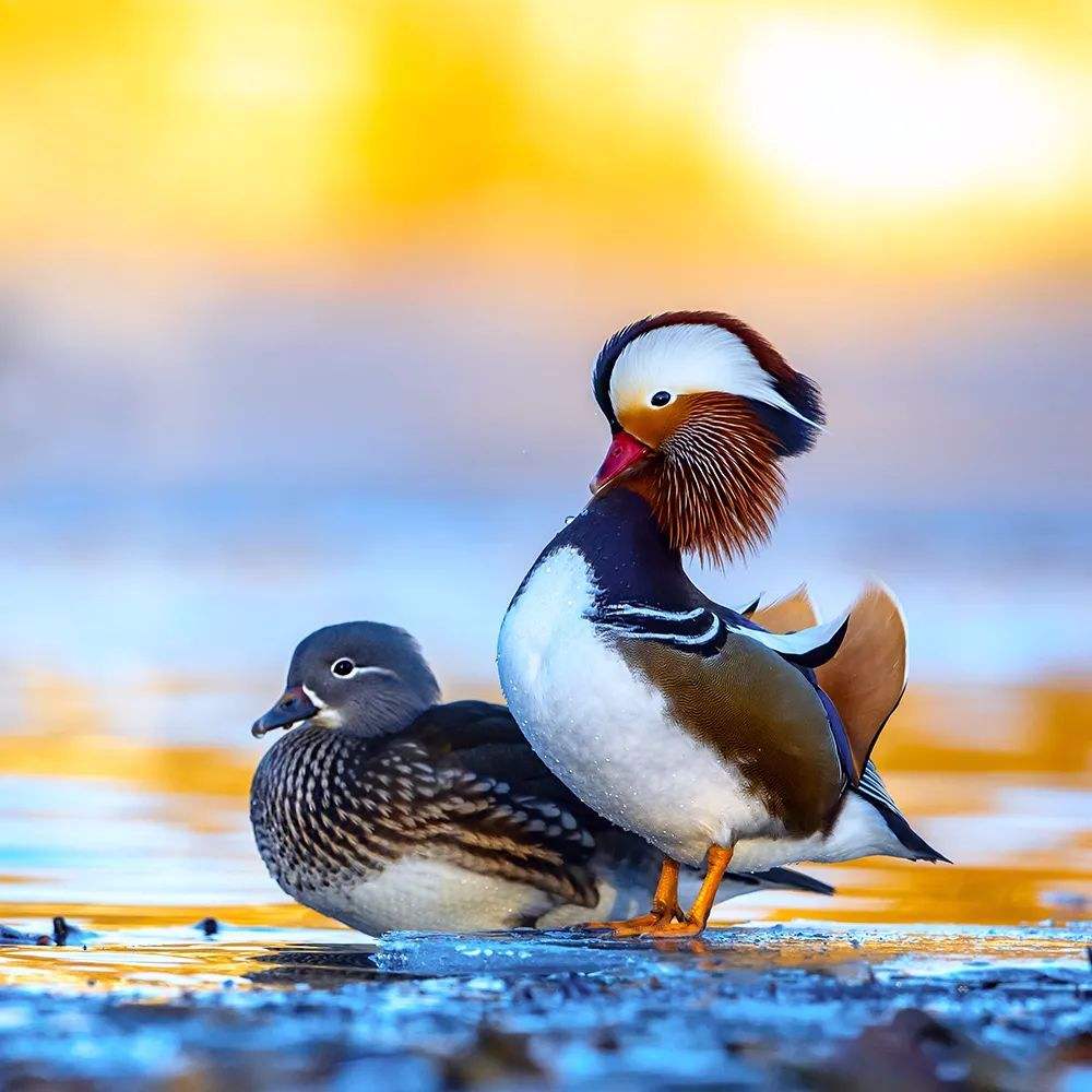 心理测试:4对鸳鸯你觉得哪一对最恩爱?测下你的感情状态如何?