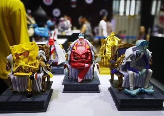 海绵宝宝和海贼王的联动很有趣,除了三大将还有三灾