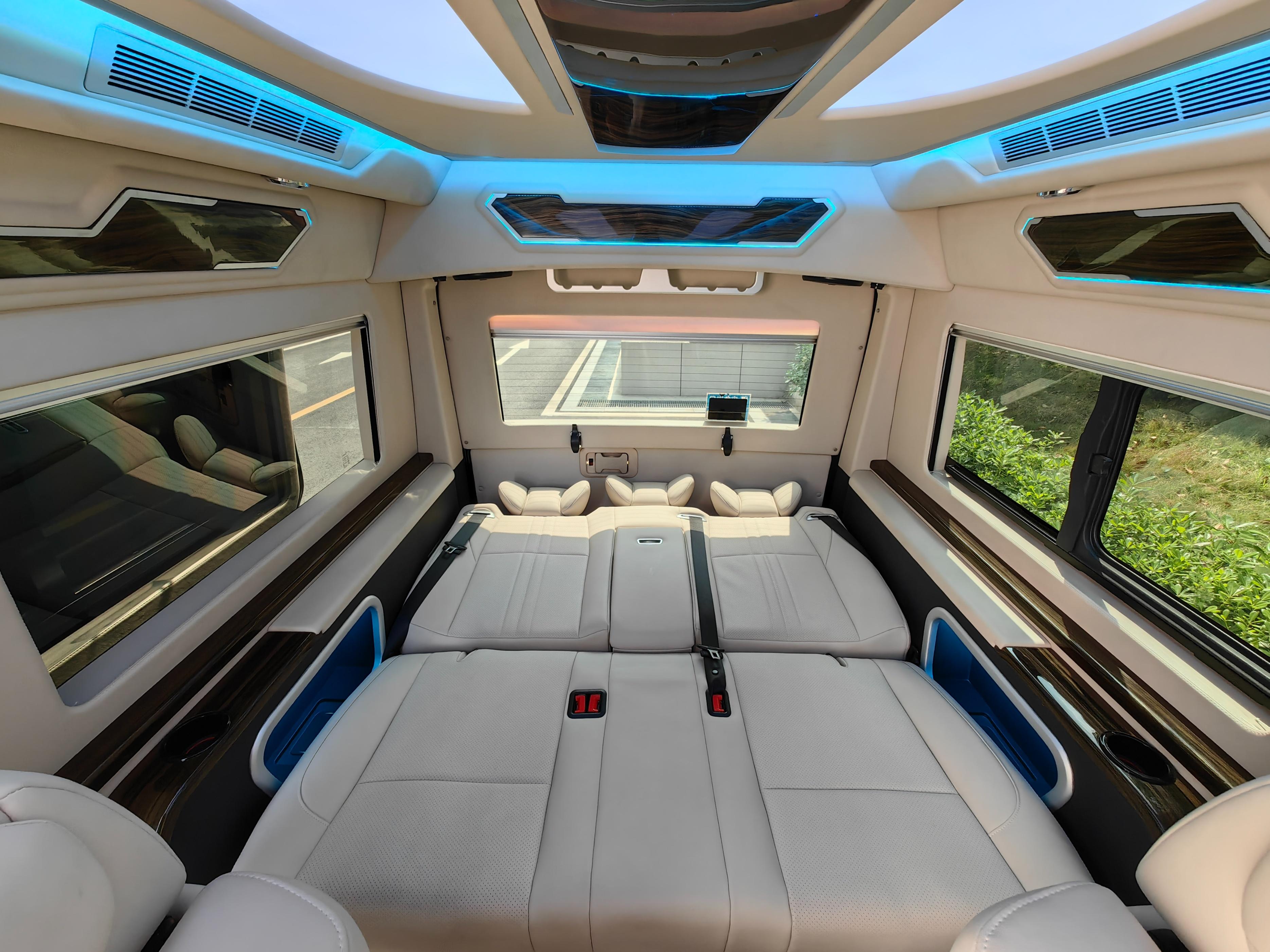 纯进口,3.5l大排量丰田海狮高端定制七座商务车,蓝牌c照上路