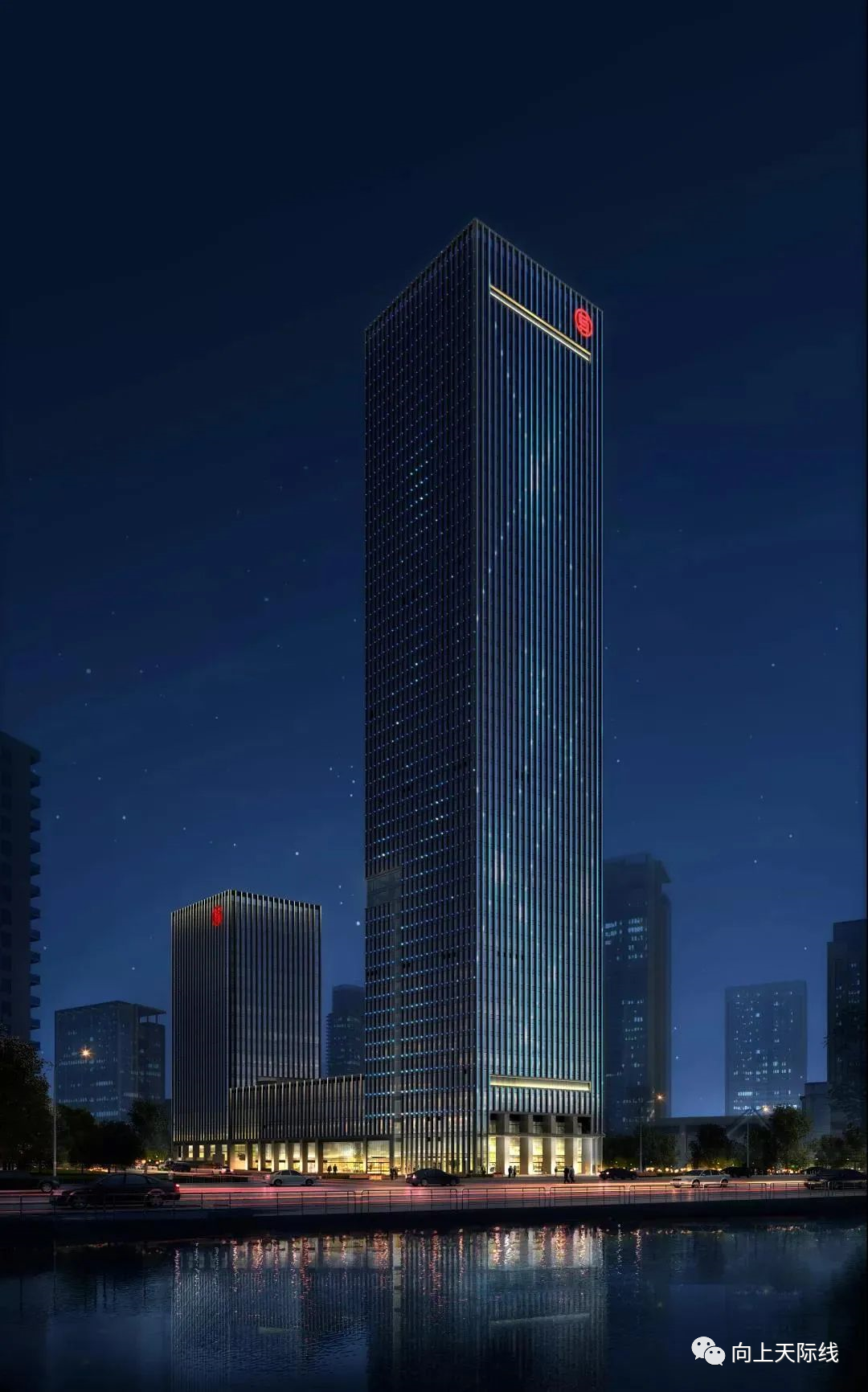 点亮湘江东岸!长沙华融湘江银行总部外立面亮化 招标(附视频)