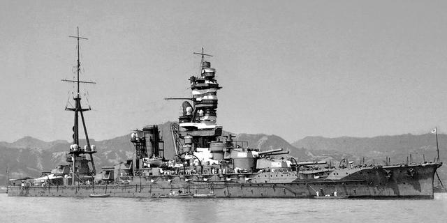 1944年10月莱特湾海战日本山城号战列舰史上最后一次海上决战