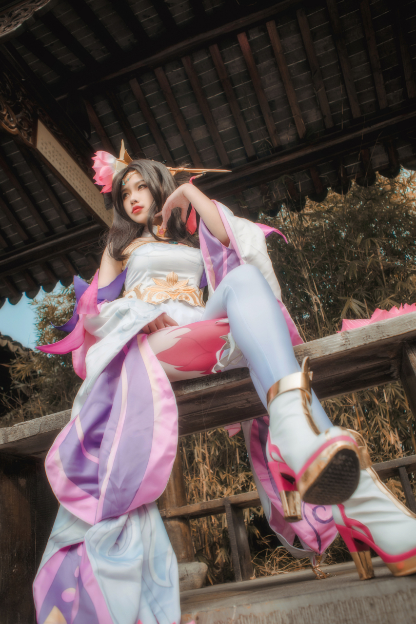 竞燃是你# 想欣赏妾身的舞姿吗 王者荣耀貂蝉cosplay