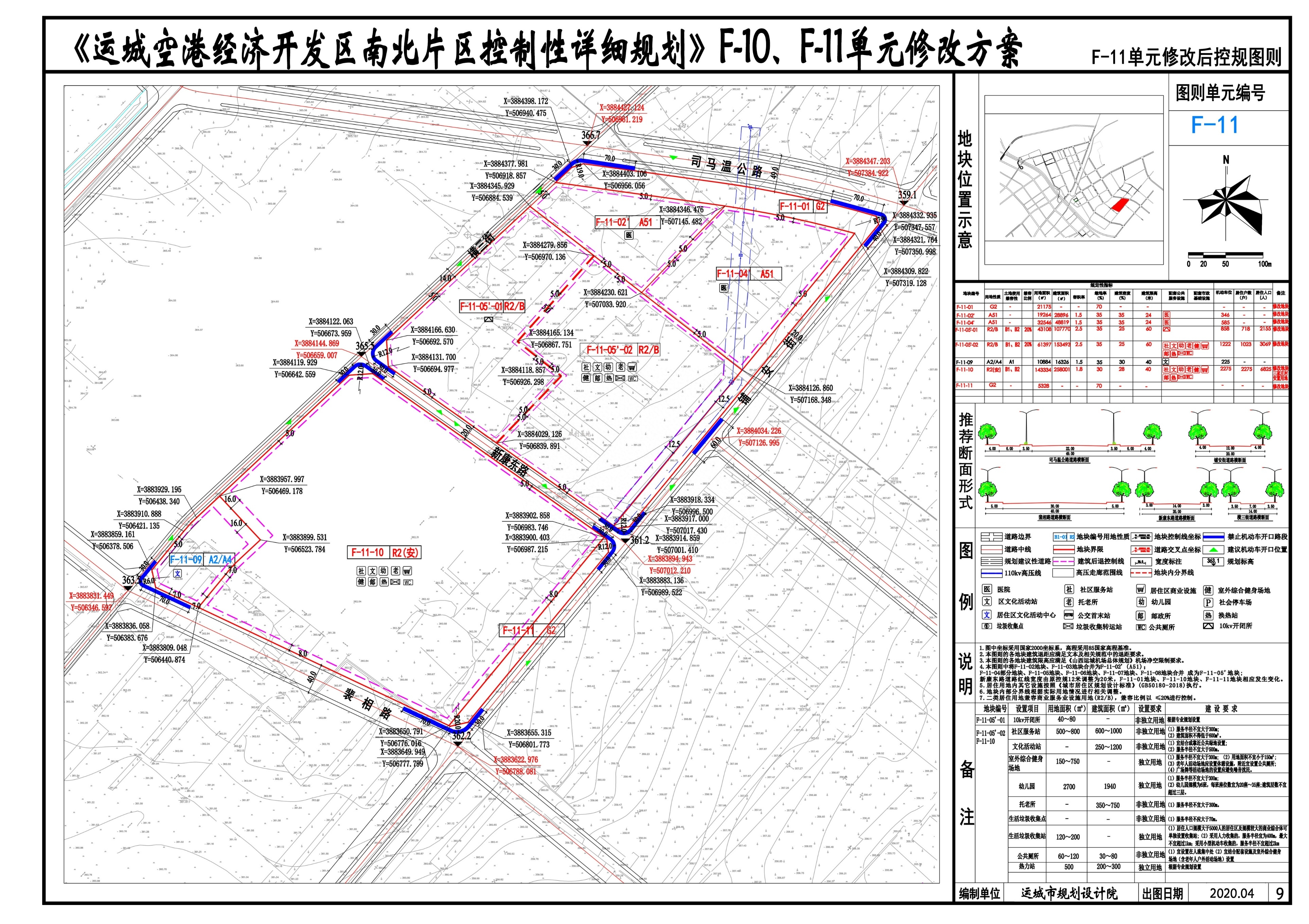 运城控规图图片