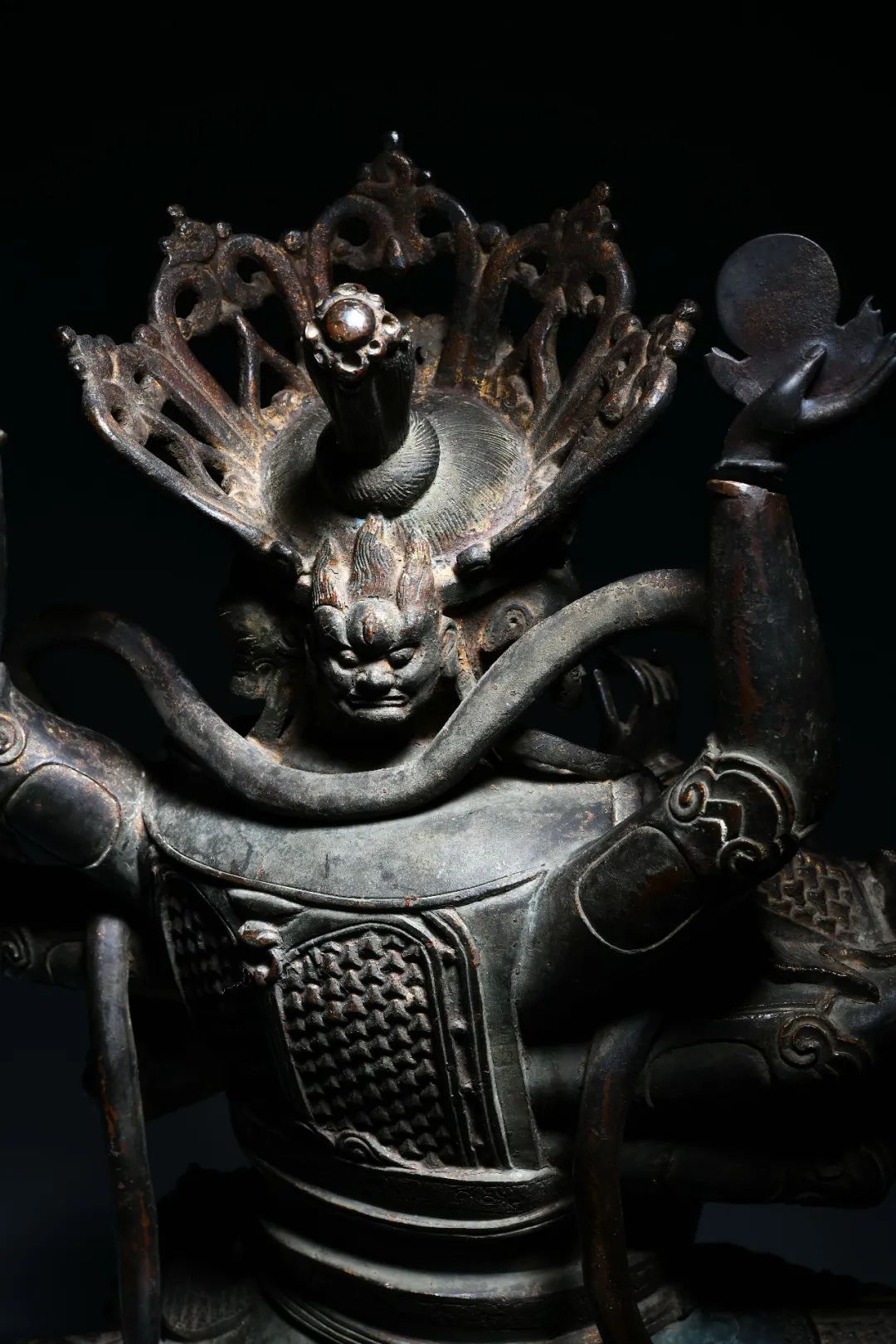 一尊佛道融合的元代铜四面八臂像赏析|中贸圣佳2022春拍