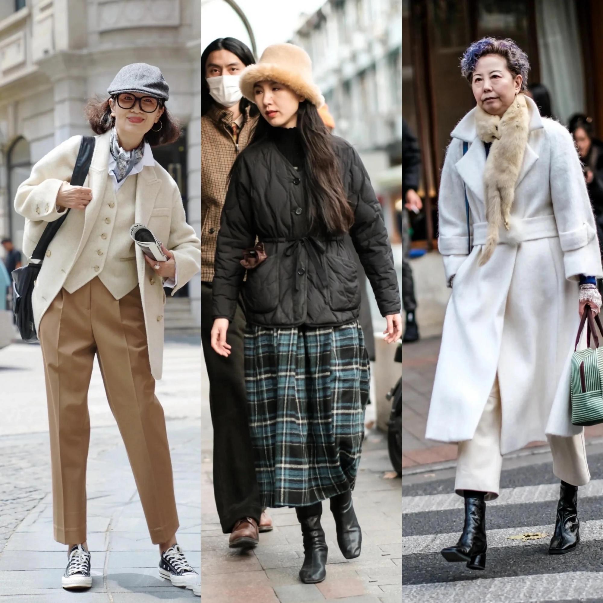 冬天衣服穿得贵,不如会搭配!聪明女人试试这8套,不露腰一样美