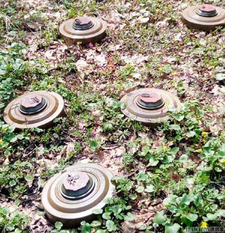 浅析:乌克兰装甲部队受困俄军雷场 tm-62m反坦克地雷长什么样?