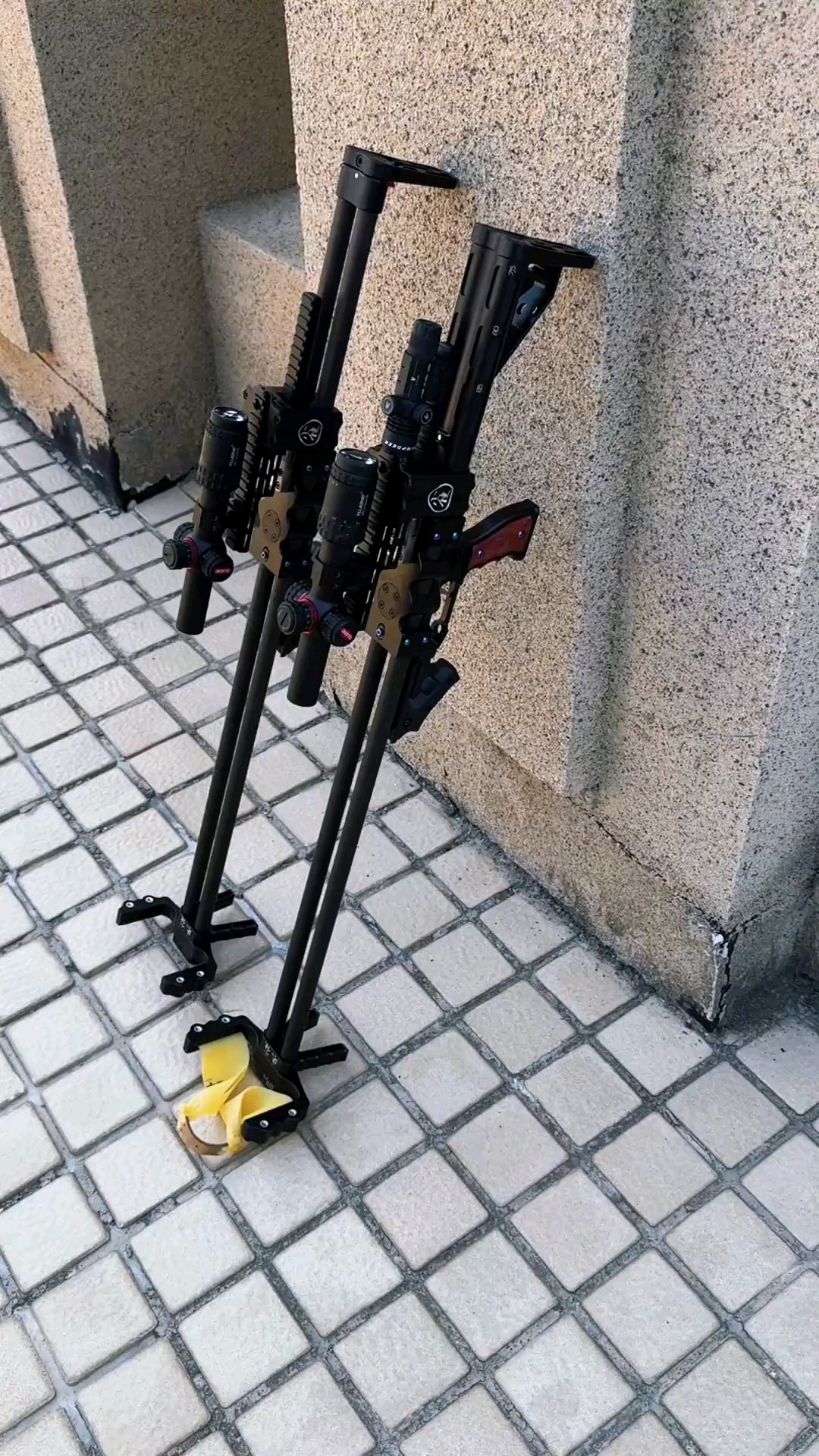 长杆弹弓户外成人玩具