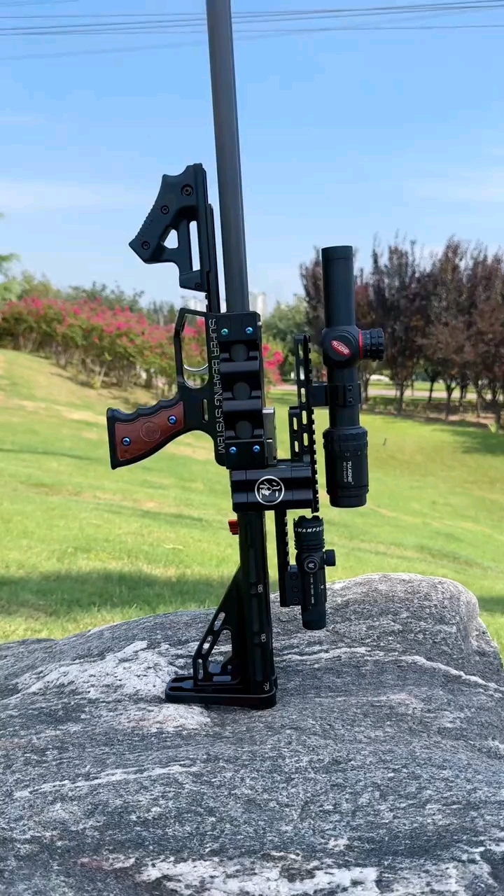 长杆弹弓户外成人玩具