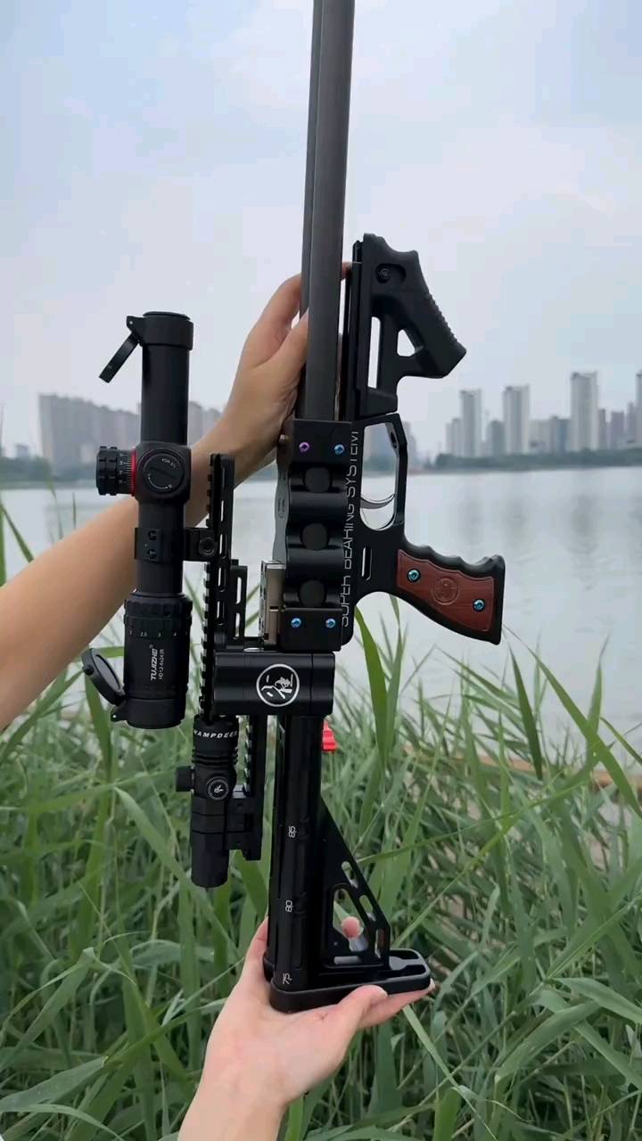 长杆弹弓户外成人玩具