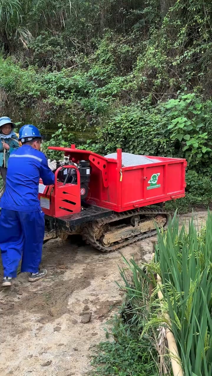 济宁鲁宁机械爬山虎运输车质量不错,适合全地形,买了它节省人工