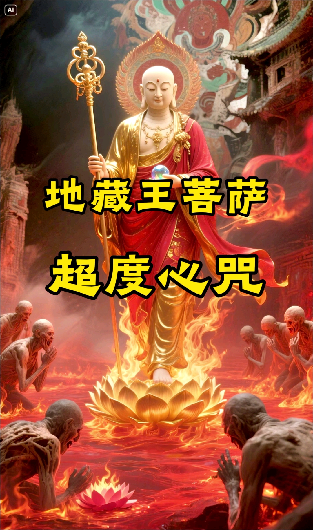 地藏菩萨超度心咒原唱-地藏菩萨超度心咒全文注音 地藏菩萨超度心咒原唱-地藏菩萨超度心咒全文注音