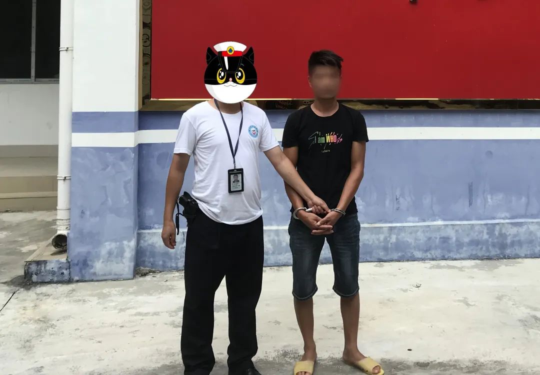 潜藏在白圩镇一家理发店内?广西上林警方出击