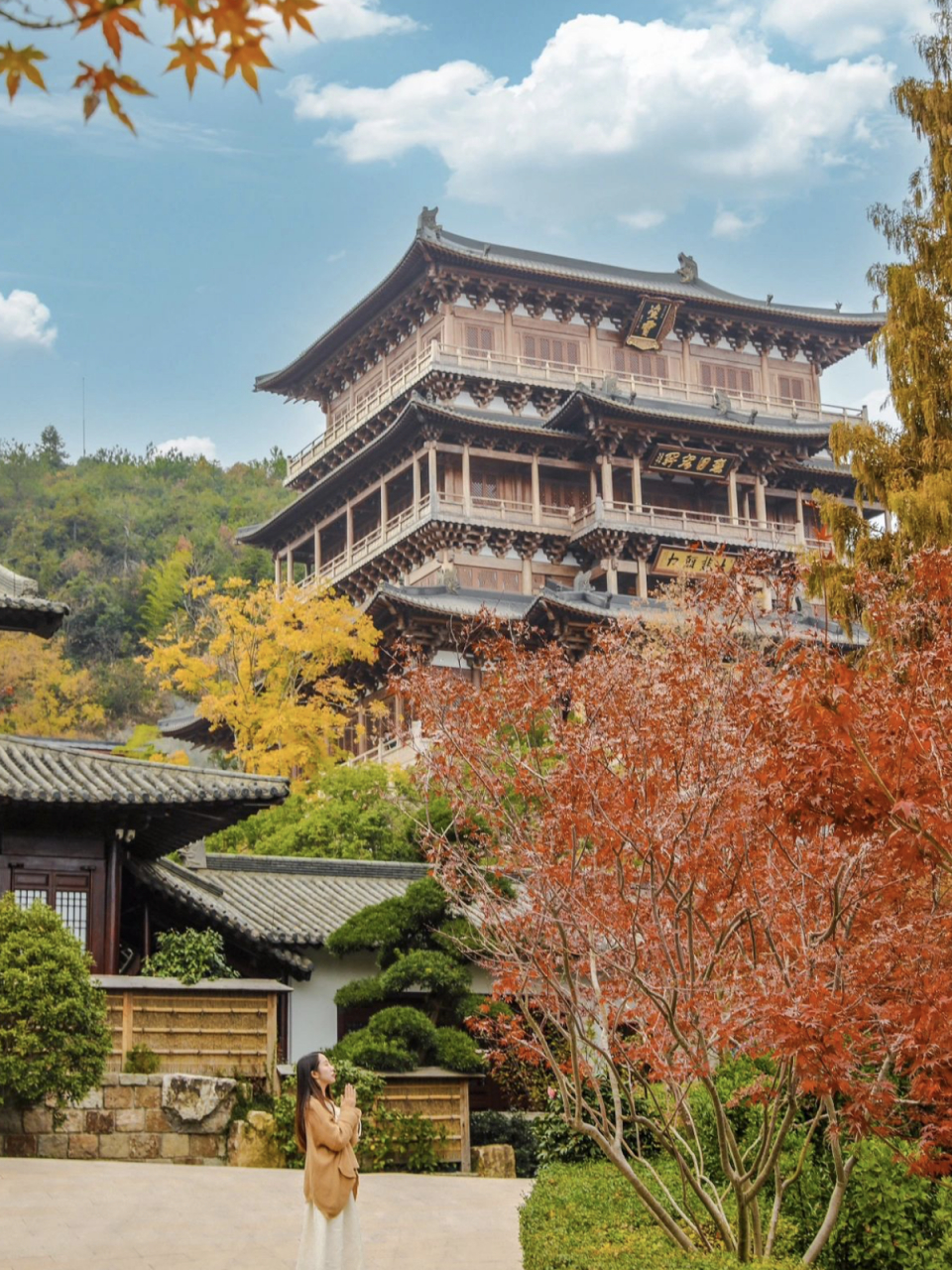 径山寺之旅:寻找内心的平静与力量  为了那句"度一切苦厄",我今年第三