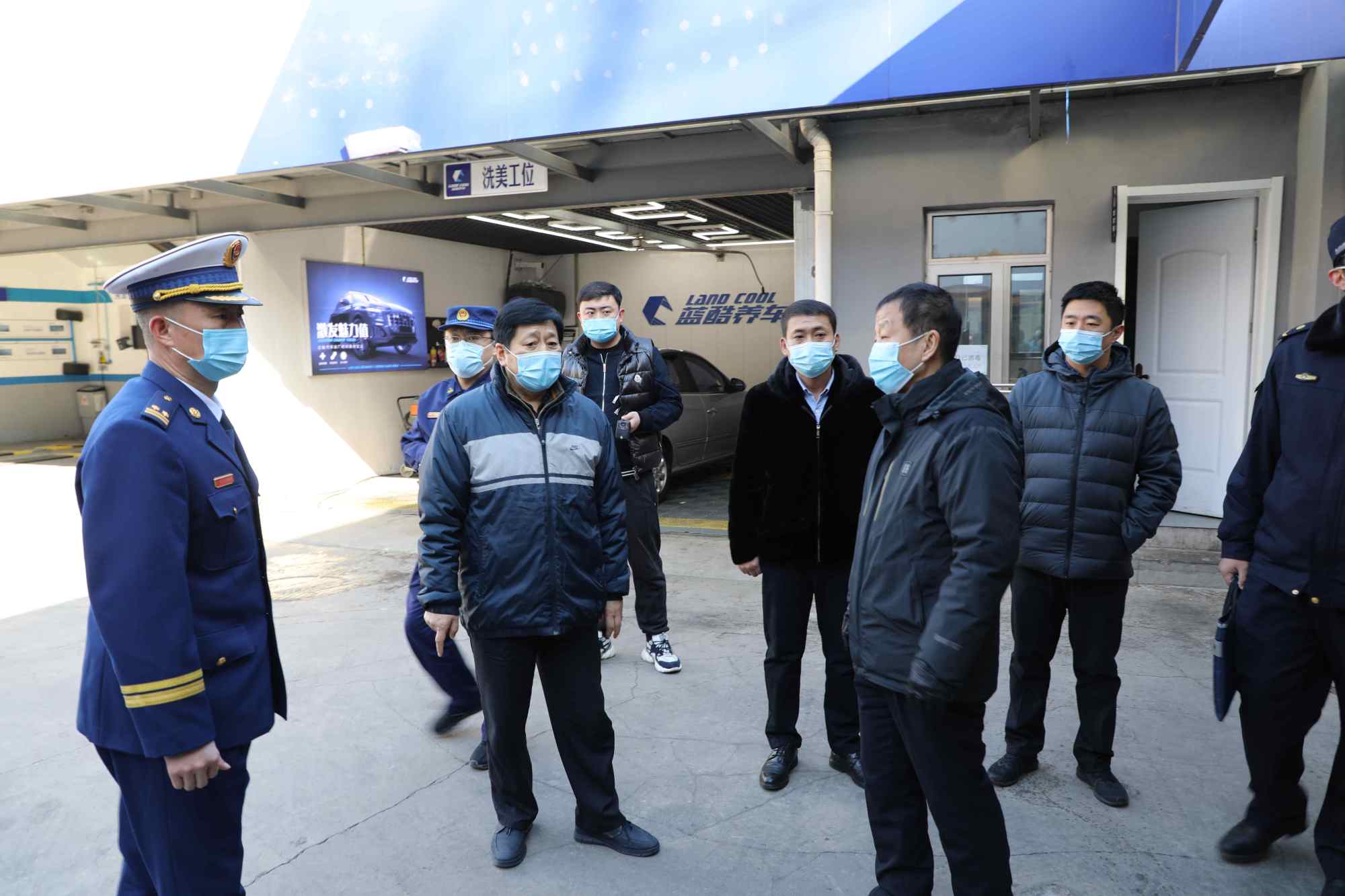 门头沟区长付兆庚"四不两直"检查疫情防控等相关工作