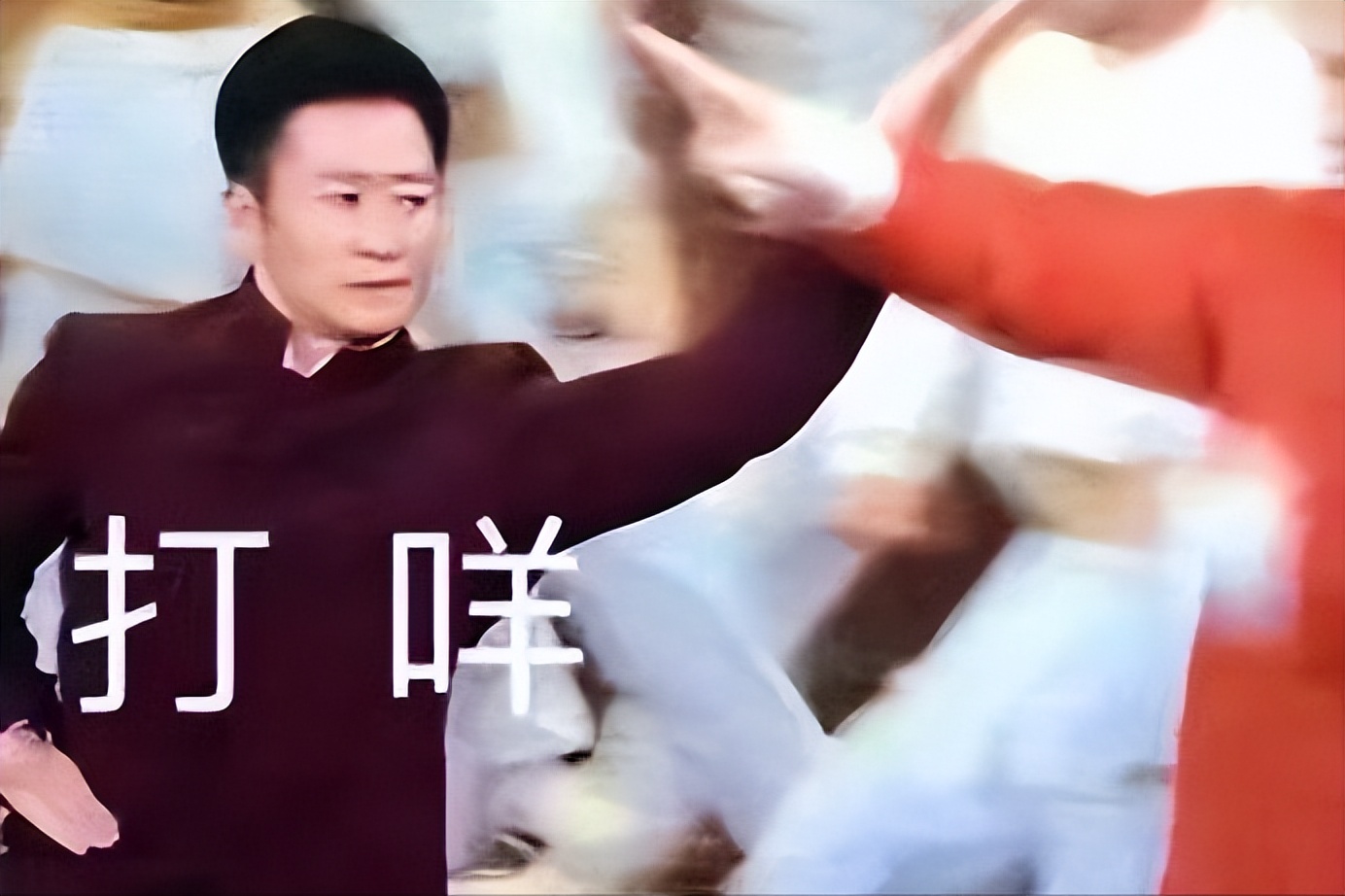 吴京新达咩表情包真的好萌啊 不要太惊喜了 这波反差感简直拉满